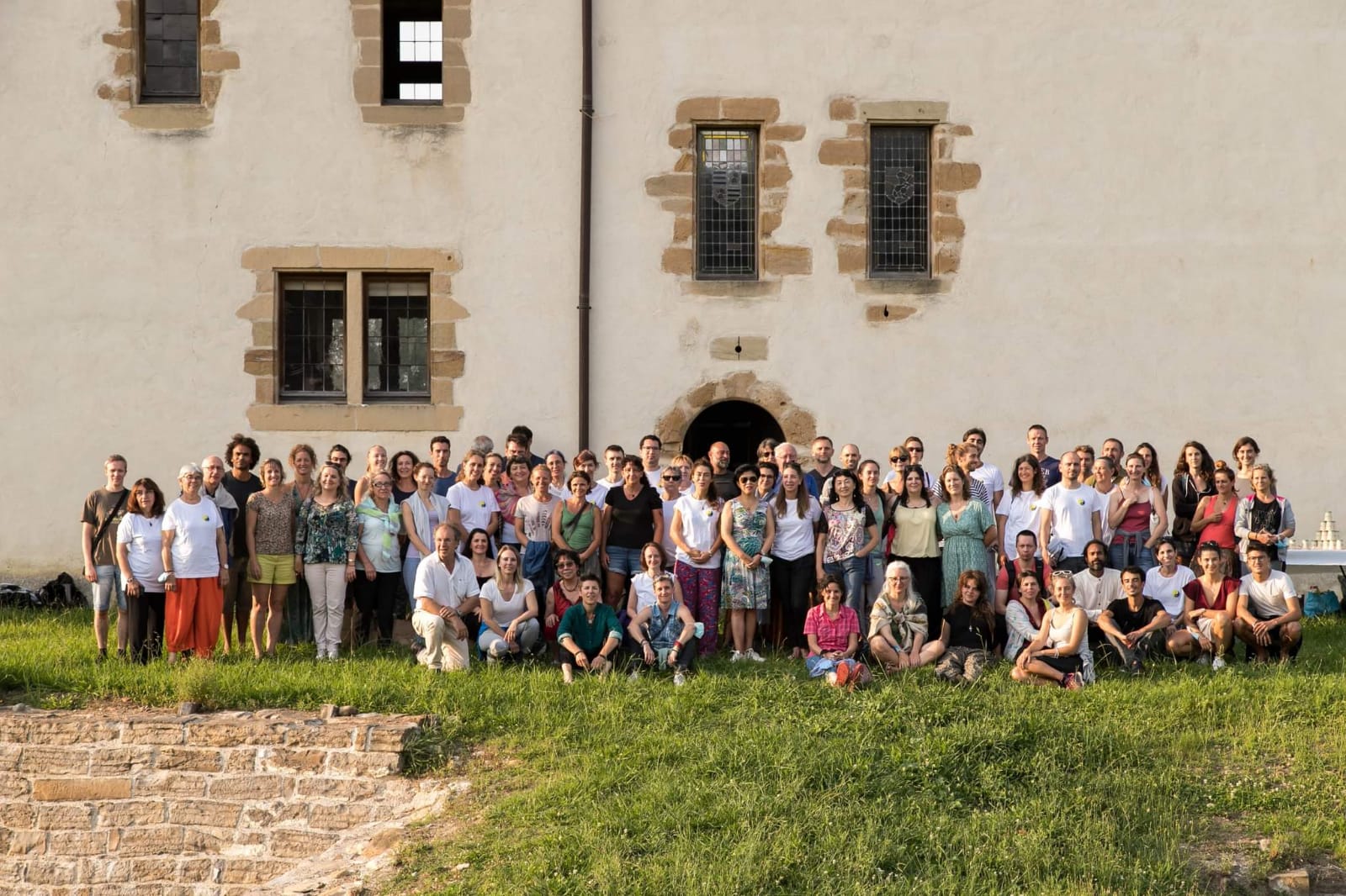 Stage d'été : groupe au chateau espelette