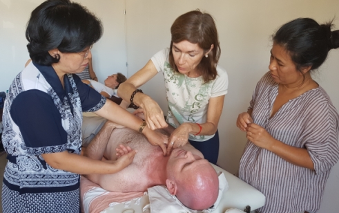 Atelier Acupuncture pratique stage d'été Hossegor 2018