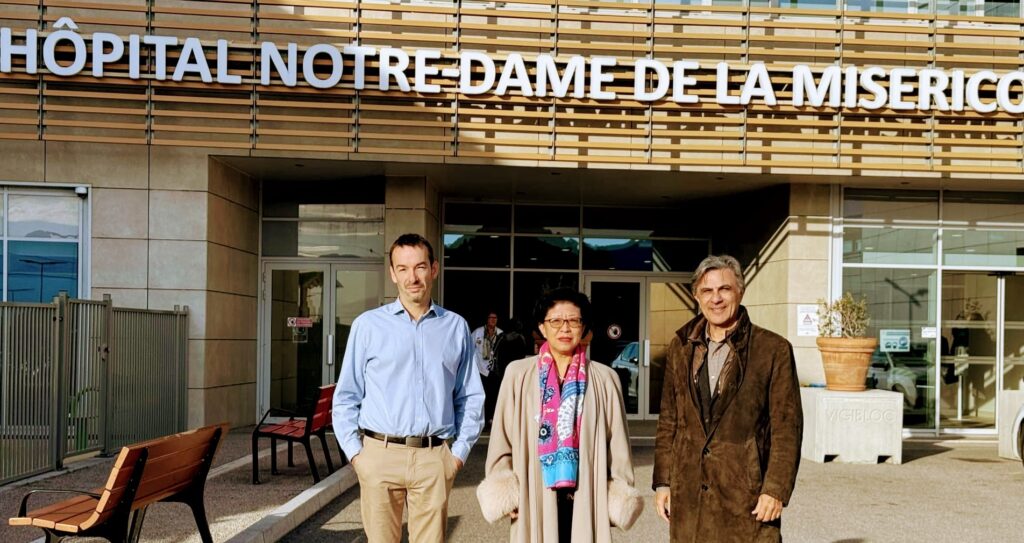 ÉCHANGE ENTRE L’ACADÉMIE WANG ET L’HÔPITAL D’AJACCIO